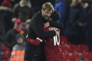 יורגן קלופ עם פיליפה קוטיניו