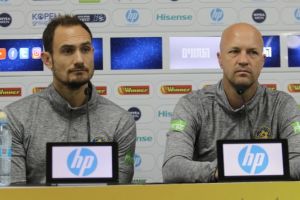 ג'ורדי קרויף לצד קרלוס גרסיה