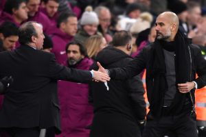 פפ גווארדיולה עם רפא בניטס