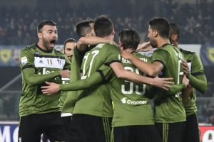 שחקני יובנטוס חוגגים