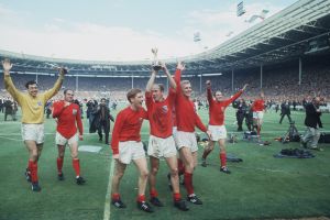 אנגליה חוגגת עם גביע העולם ב-1966
