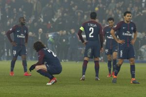 שחקני פאריס סן ז'רמן מאוכזבים