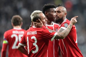 שחקני באיירן מינכן חוגגים