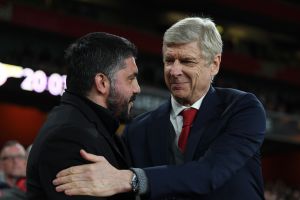 ארסן ונגר עם ג'נארו גאטוסו