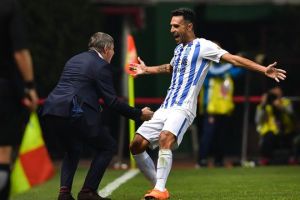 ערן זהבי עם דראגן סטויקוביץ'