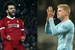 קווין דה בריינה עם מוחמד סלאח