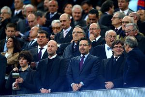 ג'ורדי קרויף עם ג'וזפ מריה ברתומאו