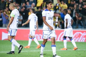 שחקני מכבי תל אביב מאוכזבים