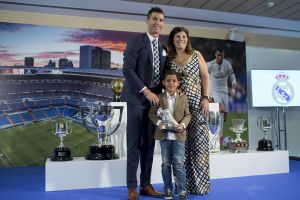 כריסטיאנו רונאלדו עם אמו מריה דולורס