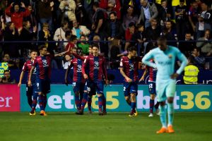 שחקני לבאנטה חוגגים