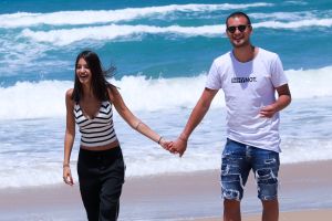 פרדראג ראיקוביץ' עם אנה קאקיץ'