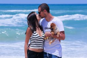 פרדראג ראיקוביץ' עם אנה קאקיץ'