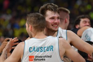 לוקה דונצ'יץ' עם פביאן קוזר