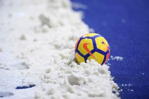 כדורגל בשלג