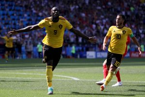 רומלו לוקאקו עם אדן הזאר