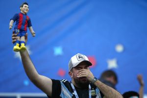 אוהד נבחרת ארגנטינה