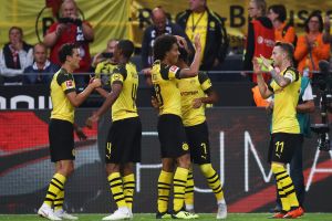 שחקני דורטמונד חוגגים