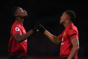 אנתוני מרסיאל עם פול פוגבה