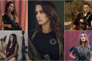 אורין ג'ולי ודוגמניות הנשק