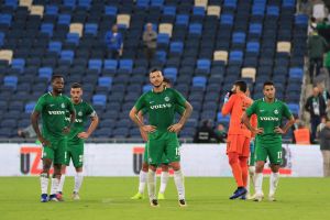 שחקני מכבי חיפה מאוכזבים