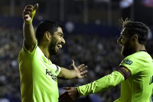 ליאו מסי עם לואיס סוארס