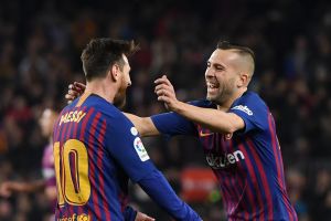 ג'ורדי אלבה וליאו מסי