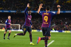 לואיס סוארס, עוסמאן דמבלה