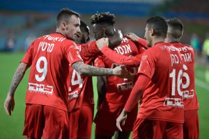 שחקני רעננה חוגגים