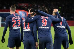 שחקני פאריס סן ז'רמן חוגגים