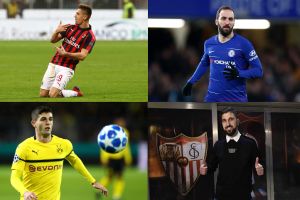 מואנס דאבור, כריסטיאן פולישיץ', גונסאלו היגוואין, קשישטוף פיונטק