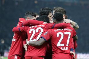 שחקני באיירן מינכן חוגגים