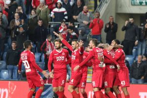 שחקני הפועל חוגגים