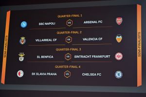 הגרלת רבע גמר הליגה האירופית