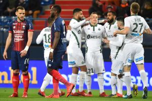 שחקני סנט אטיין חוגגים