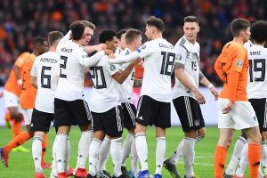 שחקני נבחרת גרמניה חוגגים