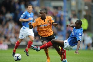 ג'ופרי ביה בתחילת הקריירה בוולבס