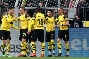 שחקני דורטמונד חוגגים