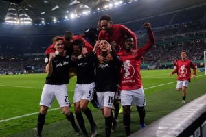 שחקני לייפציג חוגגים