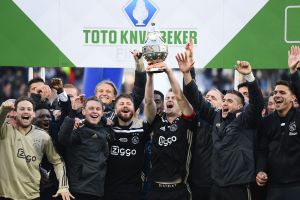 אייאקס חוגגת זכייה בגביע ההולנדי