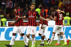 שחקני מילאן חוגגים