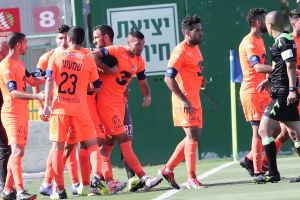 שחקני סקציה נס ציונה חוגגים