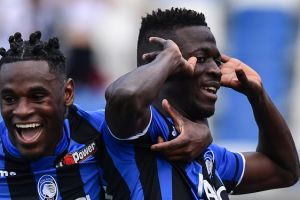 שחקני אטאלנטה חוגגים