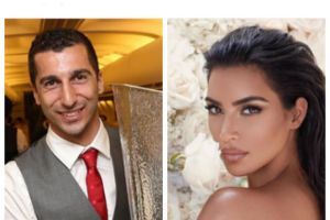 הנריק מחיטריאן עם קים קרדשיאן