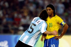 ליאו מסי, רונאלדיניו