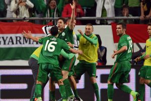 שחקני פרנצווארוש חוגגים