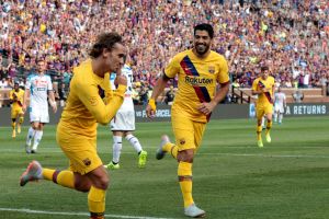 אנטואן גריזמן, לואיס סוארס