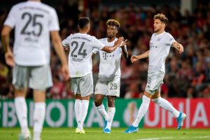 שחקני באיירן מינכן חוגגים