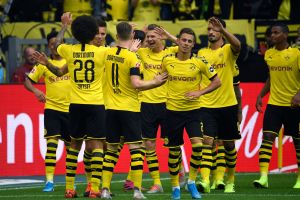 שחקני בורוסיה דורטמונד חוגגים