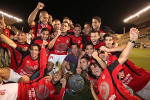 הפועל תל אביב חוגגת דאבל בטדי