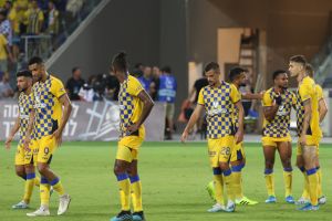 שחקני מכבי תל אביב מאוכזבים